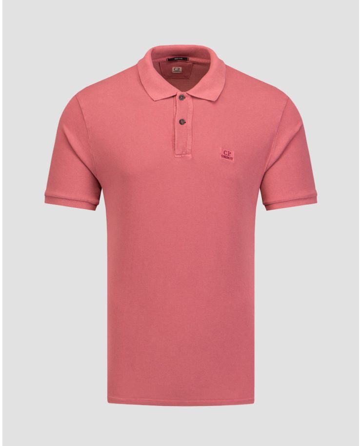 Pánske ružové polo tričko C.P. Company
