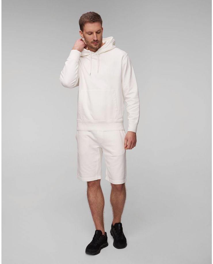 Sweat-shirt à capuche blanc pour hommes C.P. Company
