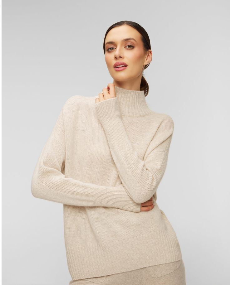 Women's cashmere sweater Allude Mockneck