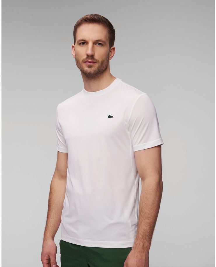 T-shirt bianca da uomo Lacoste TH5207