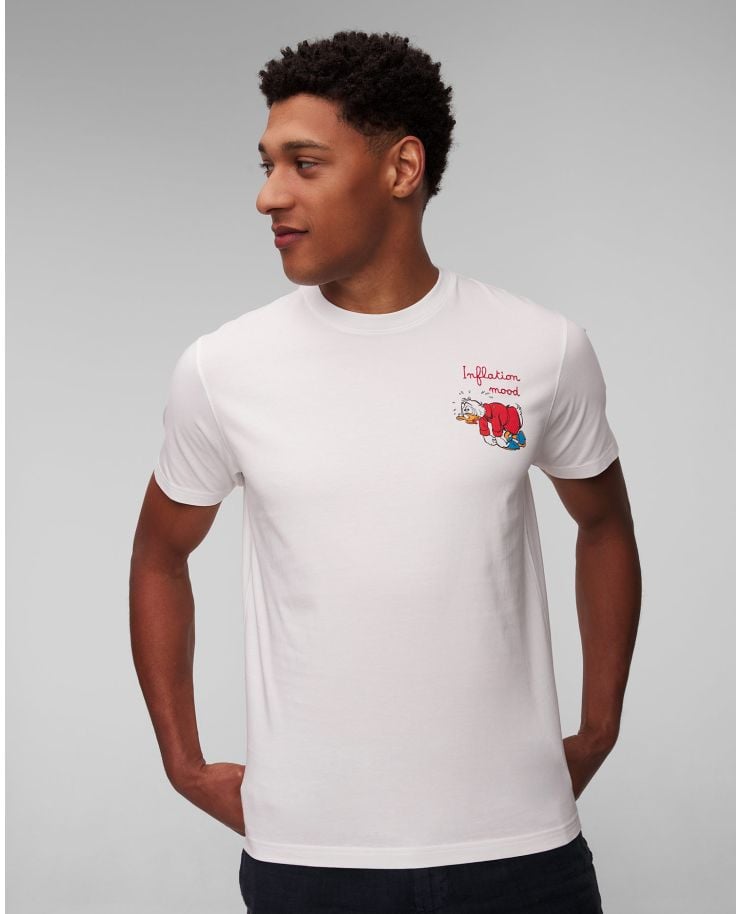 T-shirt blanc pour hommes MC2 Saint Barth 