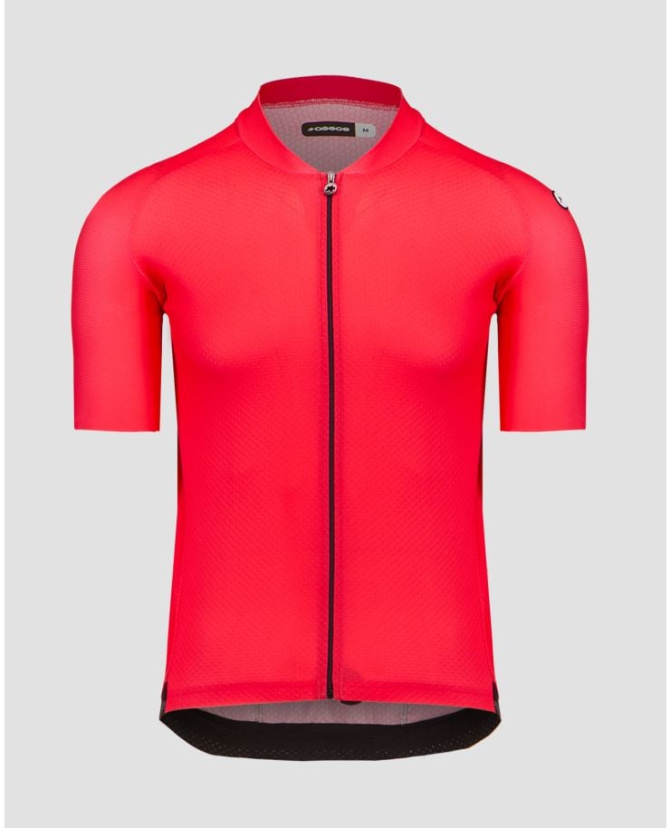 Men's red cycling T-shirt Assos Mille GT Jersey C2 Evo