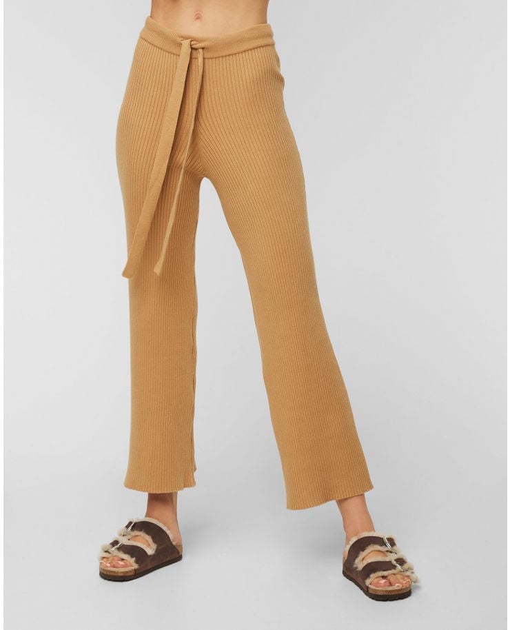 Nohavice LIVE THE PROCESS BELTED RIB PANT
