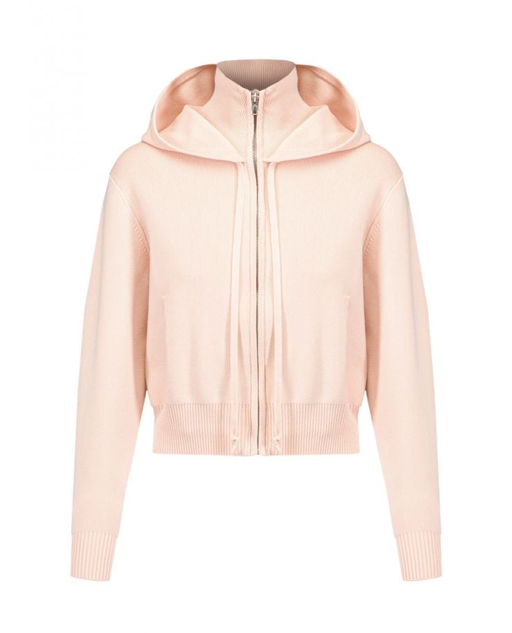 Bluza LIVE THE PROCESS CROP KNIT HOODIE