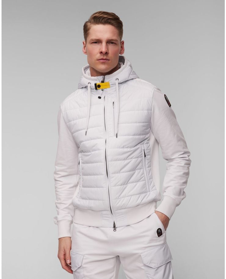 Jachetă albă pentru bărbați Parajumpers Ivor