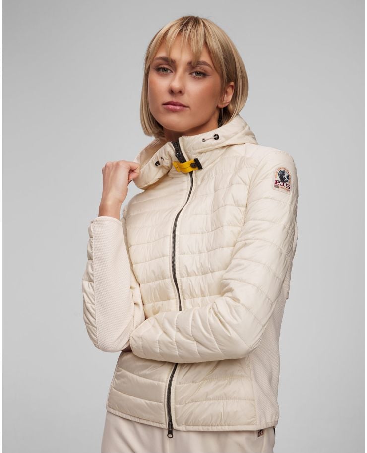 Jachetă albă pentru femei Parajumpers Kym