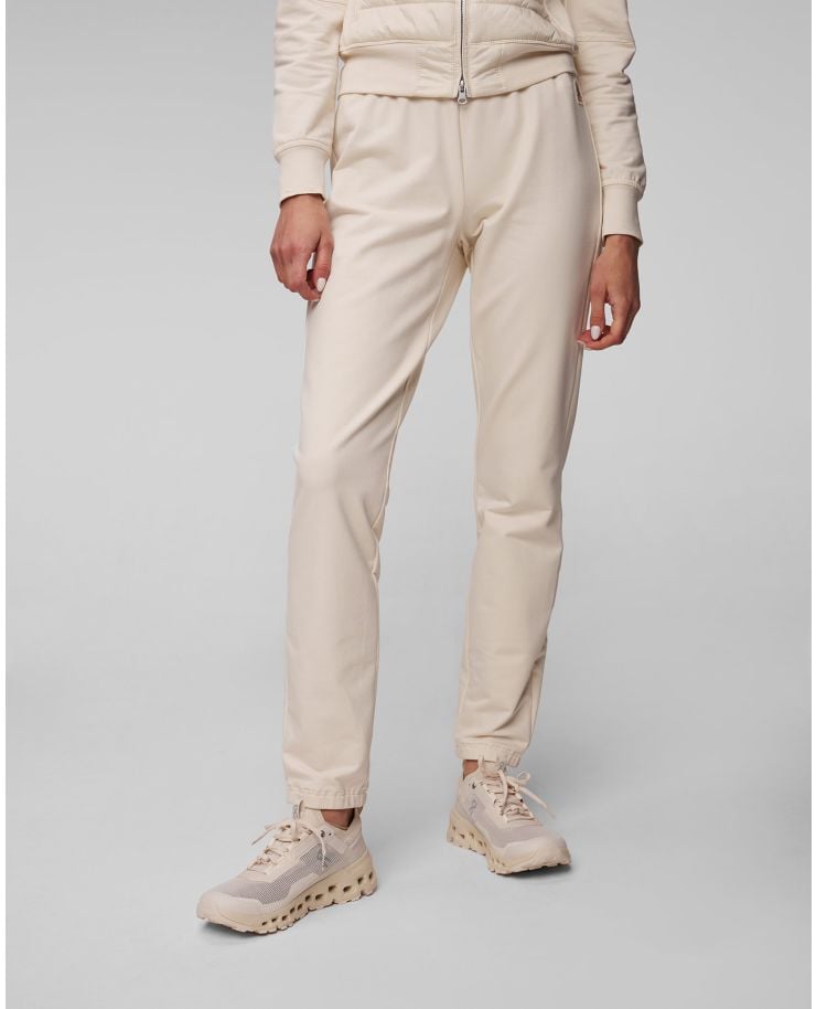 Pantalon de survêtement blanc pour femmes Parajumpers Martina 