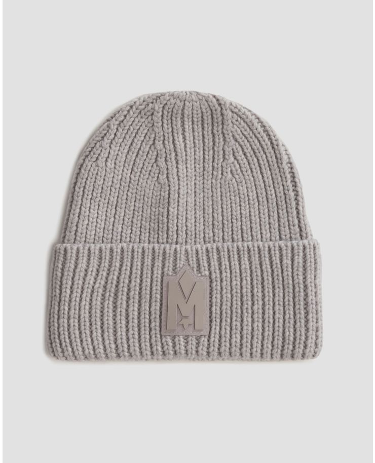 Grey unisex woollen beanie Mackage Jude-mz