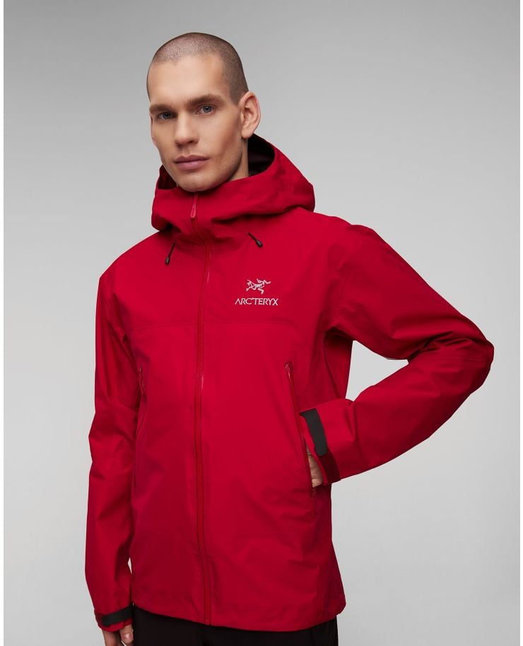 Men's red hardshell jacket Arcteryx Beta AR StormHood™