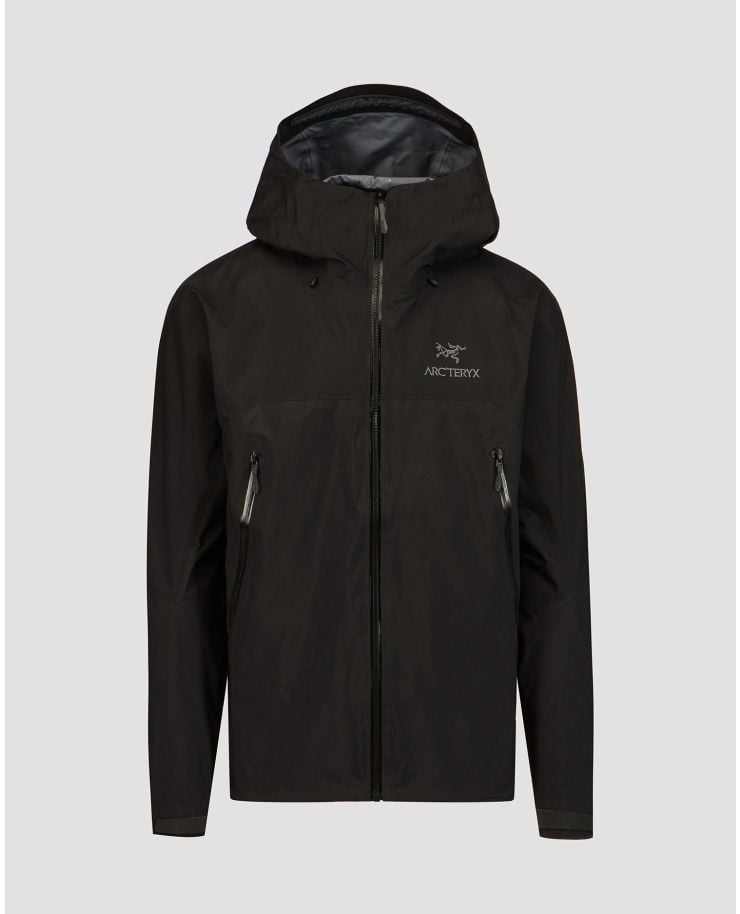 Jachetă hardshell neagră pentru bărbați Arcteryx Beta AR StormHood™
