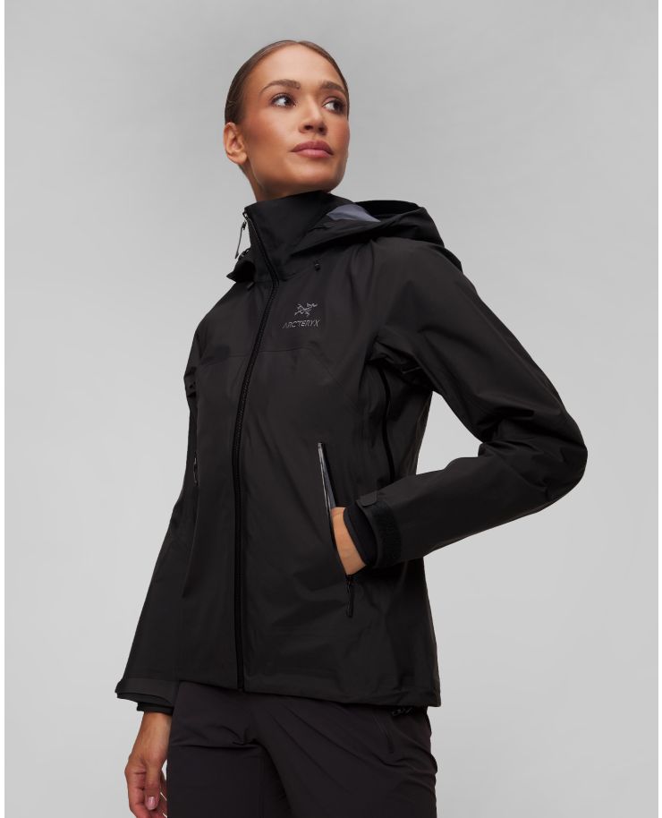 Women's black hardshell jacket Arcteryx Beta AR