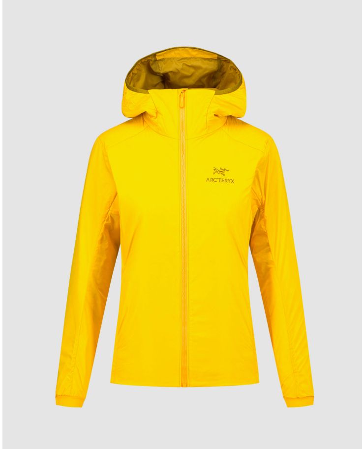 Women's yellow insulated jacket Arcteryx Atom