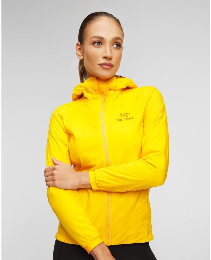 Women's yellow insulated jacket Arcteryx Atom