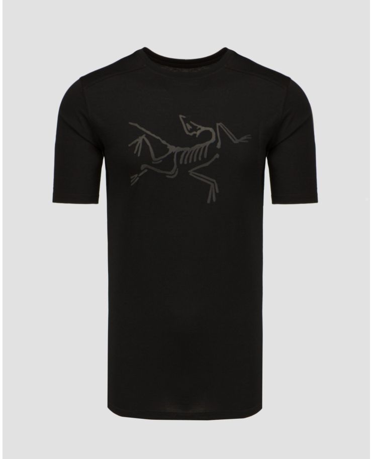 Pánske čierne tričko Arcteryx Ionia MW Logo M