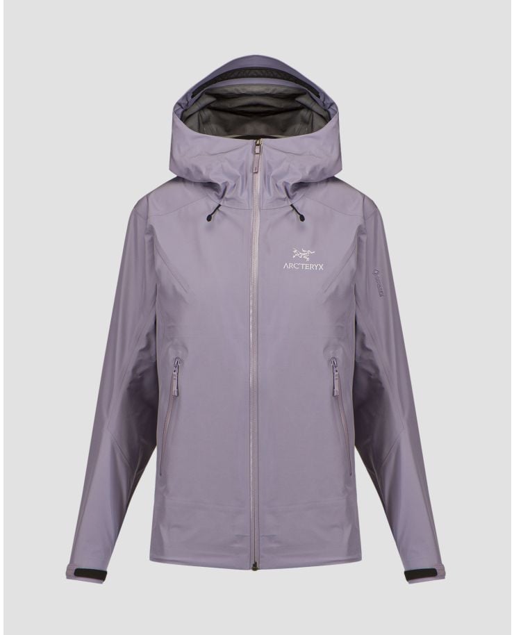 Women’s purple hardshell jacket Arcteryx Beta LT