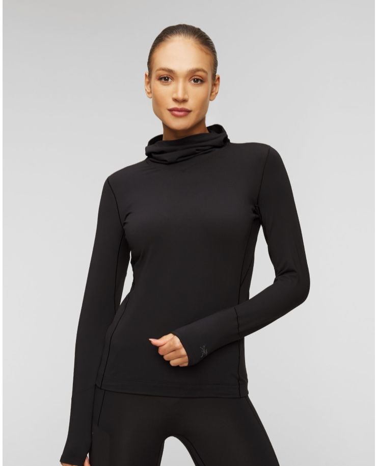 Sweat-shirt noir pour femmes Arcteryx Rho