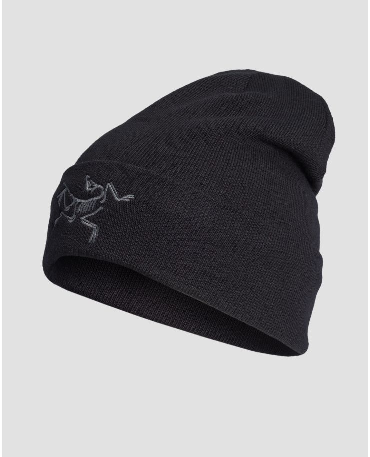 Black winter beanie Arcteryx Embroidered Bird Toque