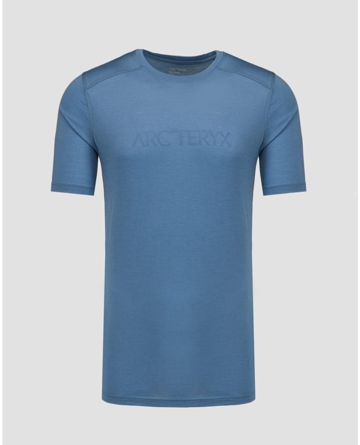 Niebieski T-shirt męski Arcteryx Ionia MW Arc Logo SS M