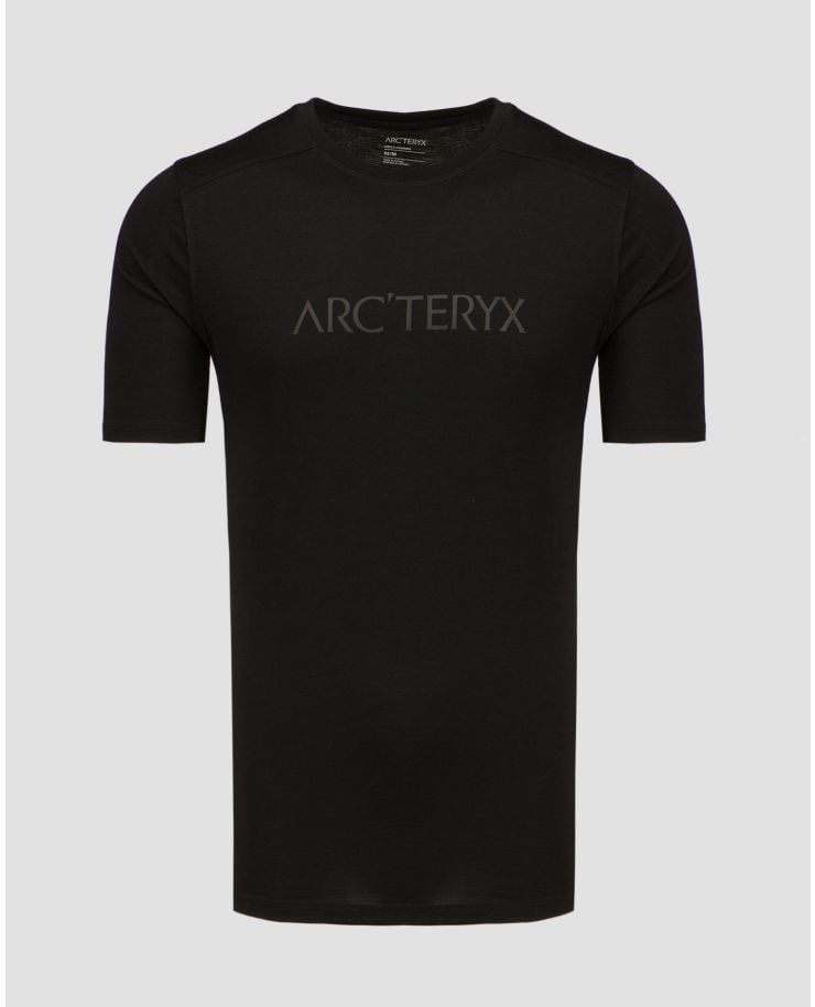 Czarny T-shirt męski Arcteryx Ionia MW Arc Logo SS M