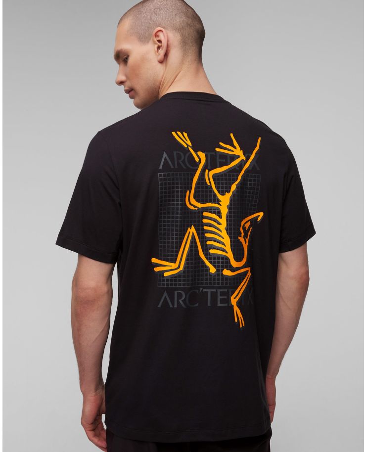 Arcteryx Arc Bird Logo SS M Herren-T-Shirt in Schwarz