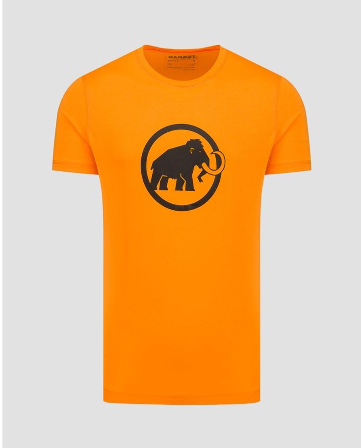 T-shirt orange pour hommes Mammut Mammut Core 