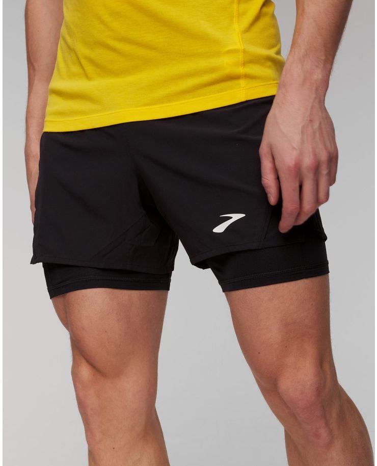 Men's 2-in-1 training shorts Brooks High Point 5