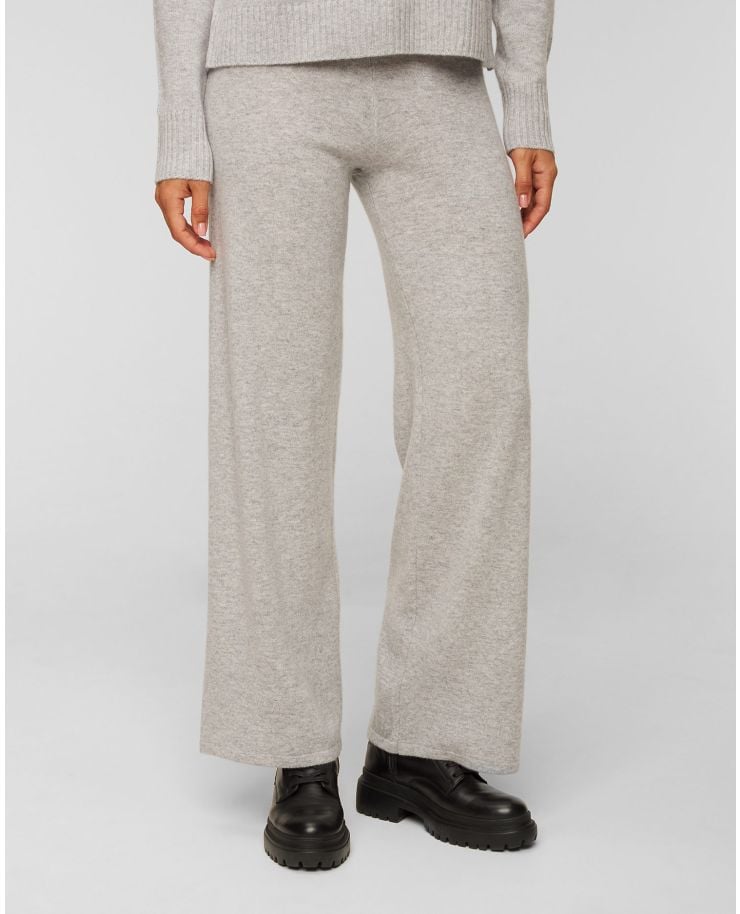 Pantaloni in maglia di lana Juvia Frieda con cashmere