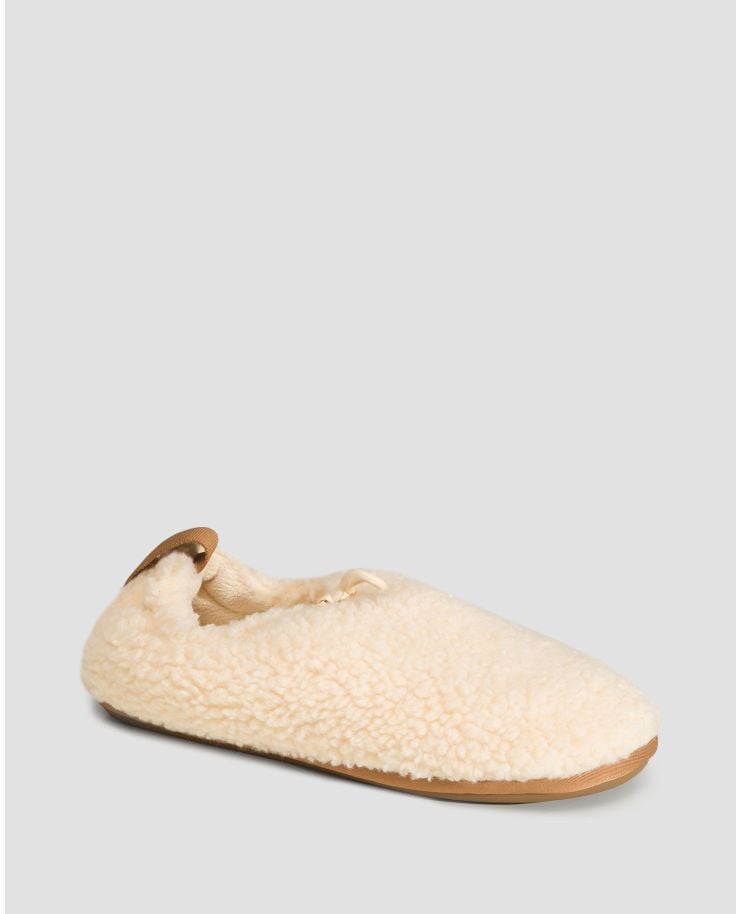 Pantofole da donna UGG Plushy Slipper beige