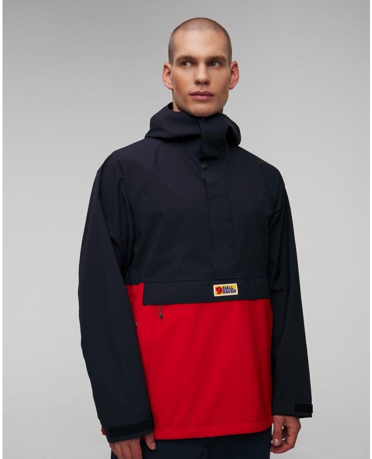 Men's navy blue rain jacket Fjallraven Vardag Hydratic Anorak M