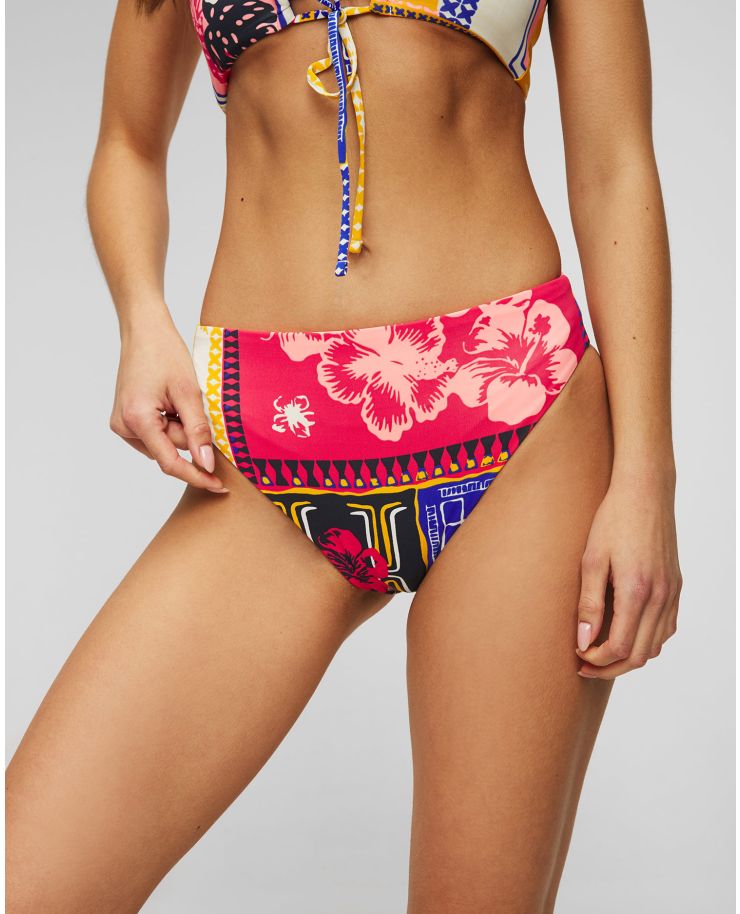 Maaji Paradise Postals Sully Bikini-Slip für Damen beidseitig tragbar