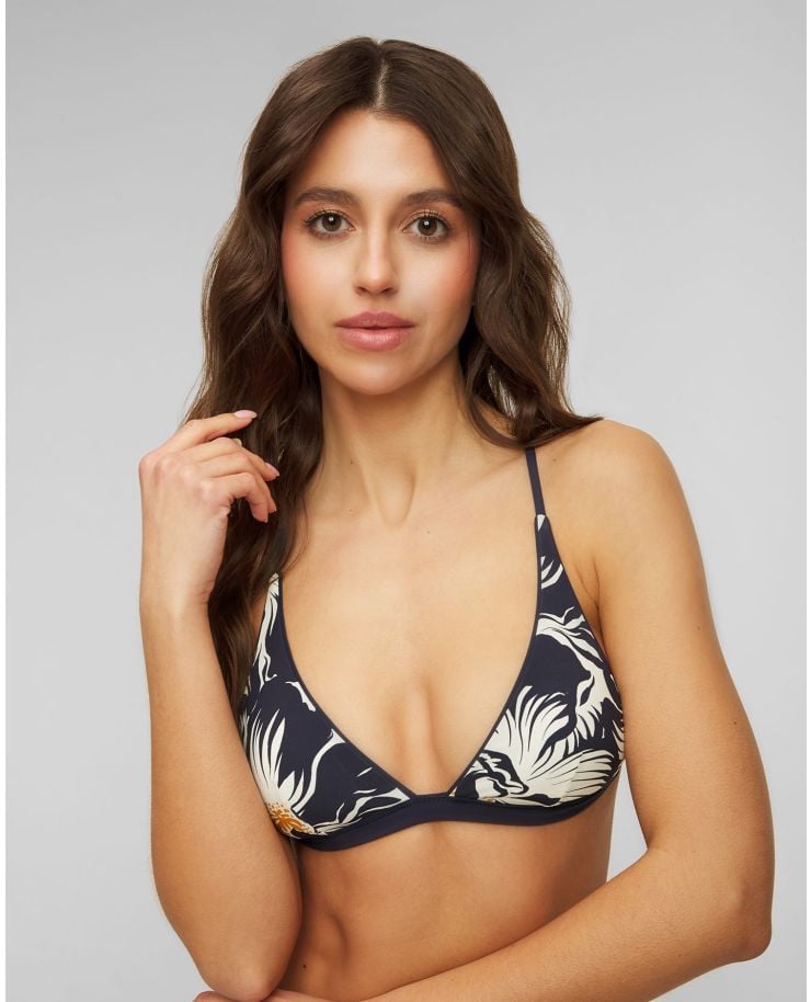 Maaji French Navy Ivy Bikini-Top für Damen beidseitig tragbar