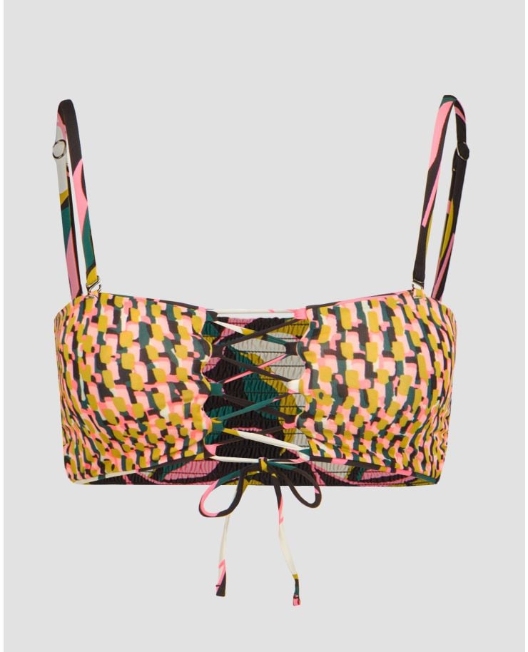 Maaji Lush Leaves Artemis Bikini-Top für Damen beidseitig tragbar