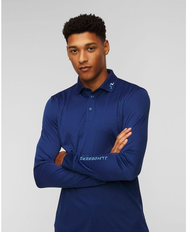 Men's polo with long sleeves J.Lindeberg Tour