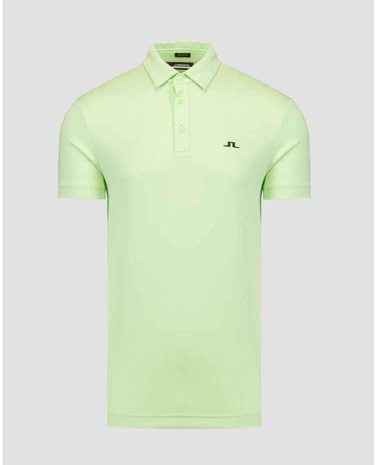 Men's green polo by J.Lindeberg Peat