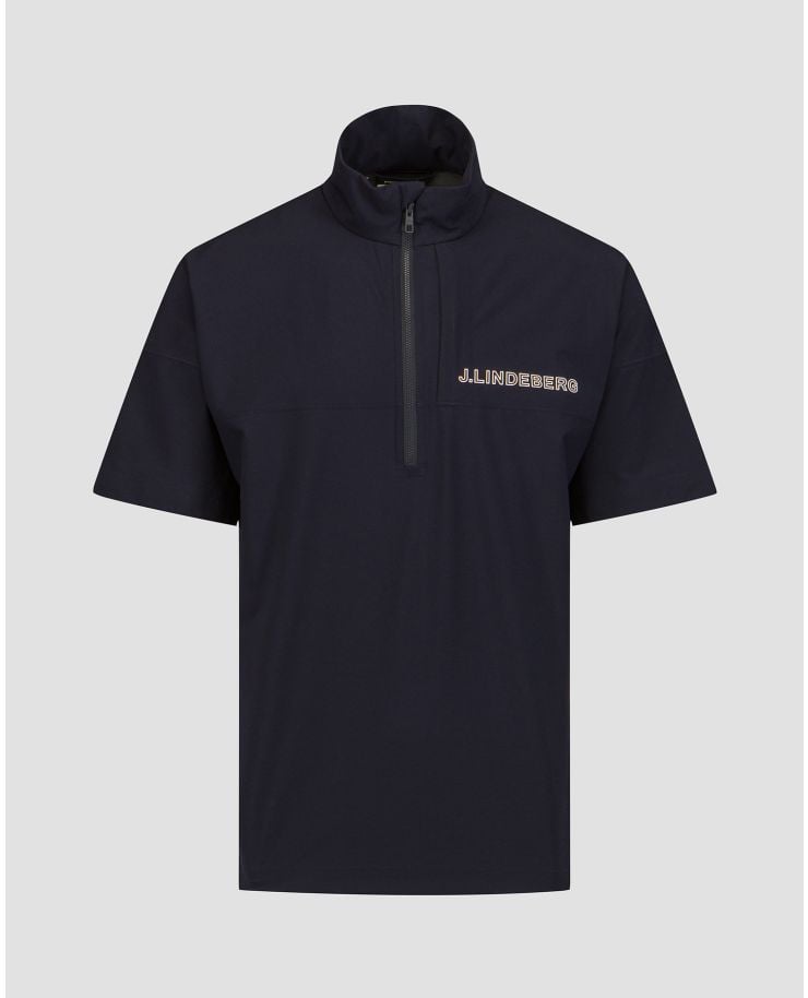 Veste bleu marine pour hommes J.Lindeberg Bridge Rain Shirt