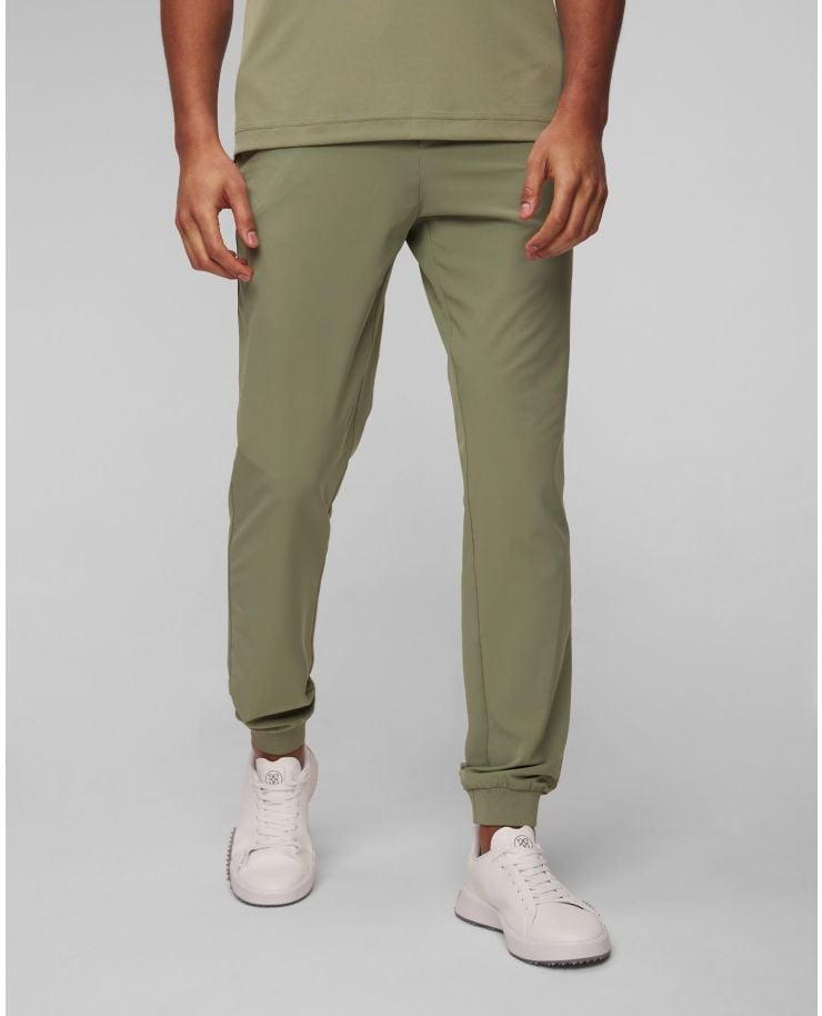 Pantalon vert pour hommes J.Lindeberg Cuff Jogger Pant