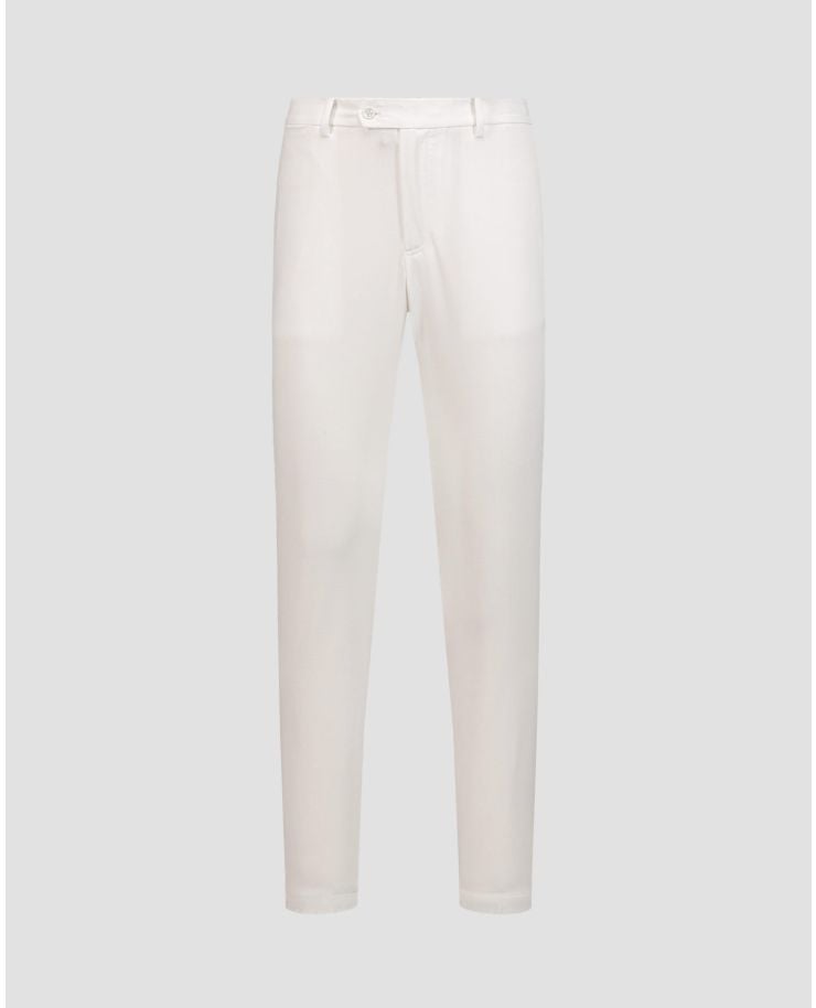 Pantaloni albi pentru bărbați J.Lindeberg Vent Pant