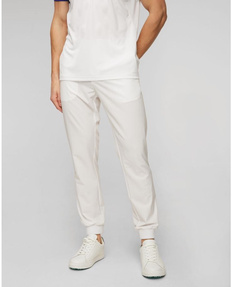 Pantaloni pentru bărbați J.Lindeberg Cuff Jogger Pant - alb
