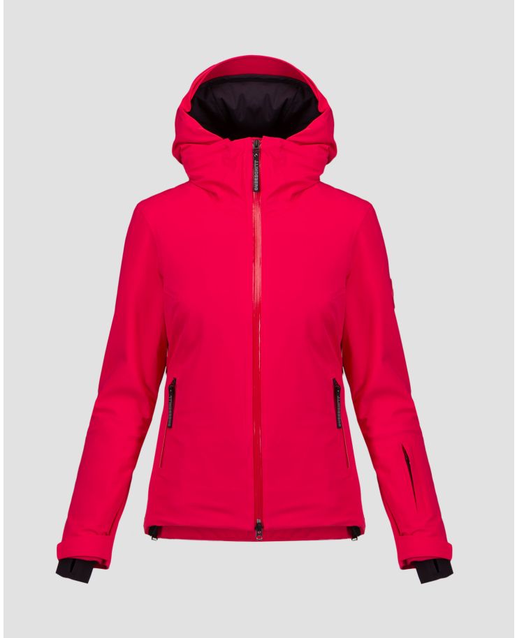 Women's red ski jacket J.Lindeberg Halo