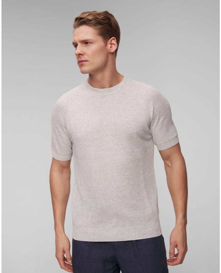 Men’s linen T-shirt Gran Sasso