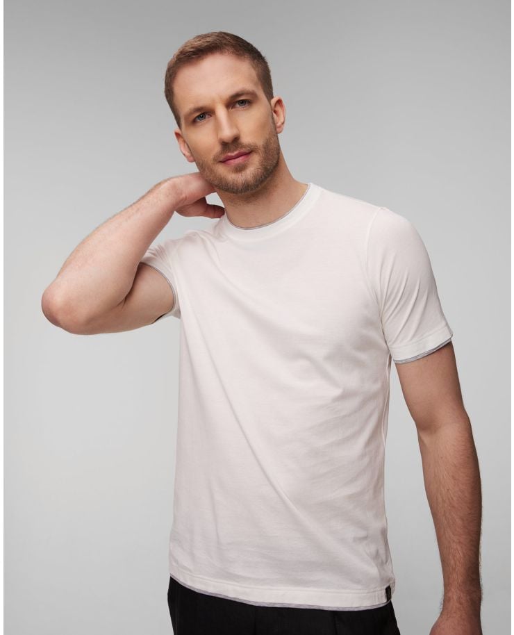 T-shirt en coton pour hommes Gran Sasso
