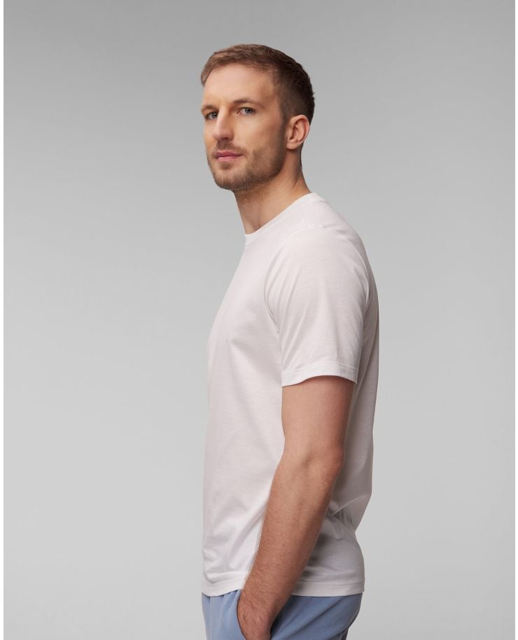 T-shirt blanc pour hommes Gran Sasso 