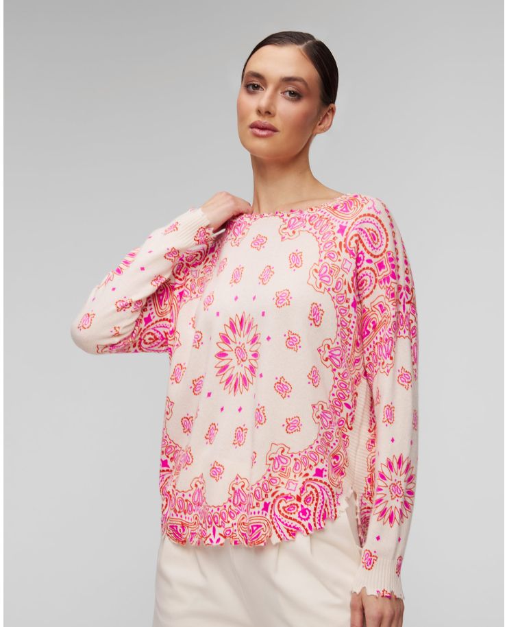 Women's cashmere sweater Kujten Mela Western 