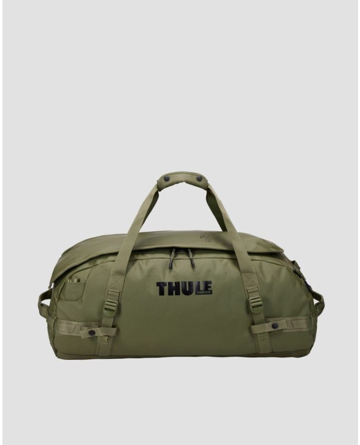 Zelené cestovní zavazadlo s funkcí 2 v 1 Thule Chasm Duffel Bag 70L 