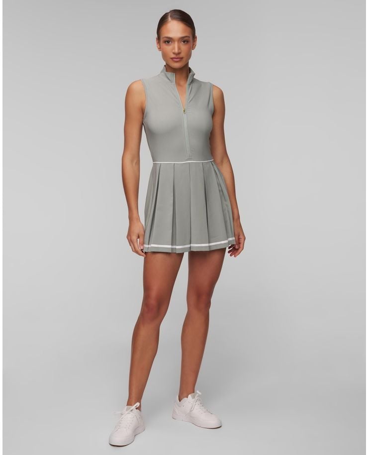 Dámske sivé tenisové šaty Varley Dalton Court Dress 32