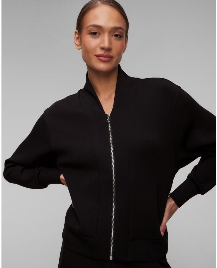 Women's black sweatshirt Varley Pelham Zip Through