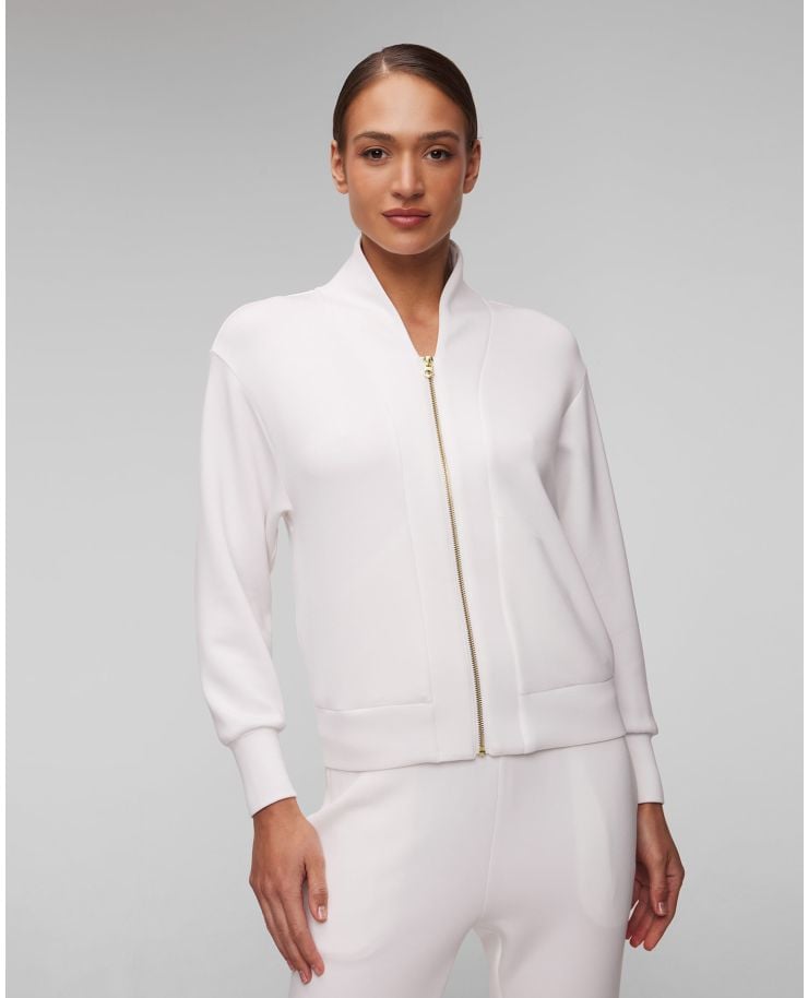 Varley Pelham Zip Through Damen-Sweatshirt in Weiß