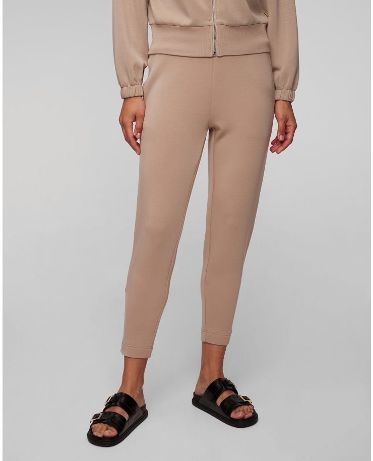 Women's brown trousers Varley The Slim Zip Hem Pant 26