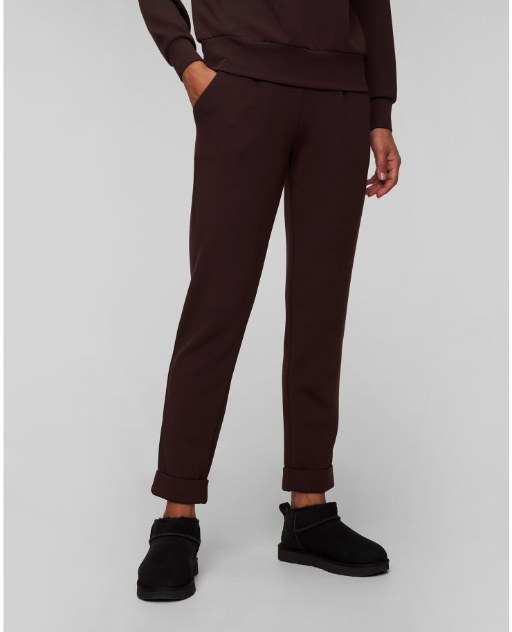 Pantaloni marrone scuro da donna Varley The Rolled Cuff Pant 28.5