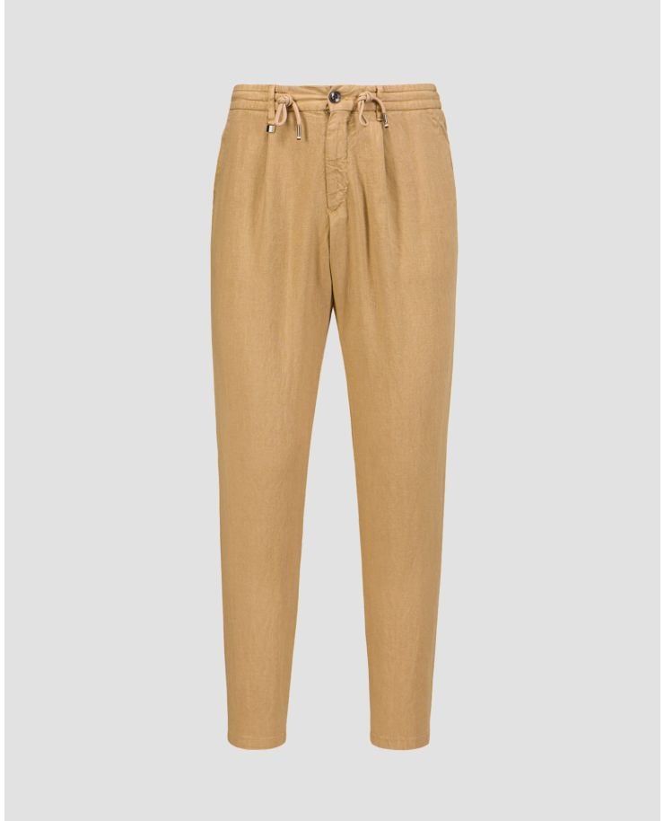 Linen trousers Boss C-Genius-D